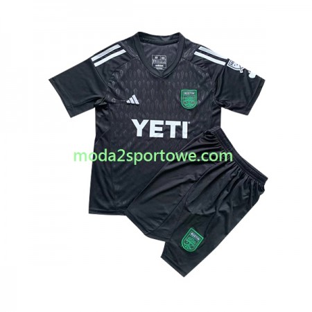 Koszulka Austin FC Dziecięcy Domowe Stroje Piłkarskie 2023 Krótki Rękaw